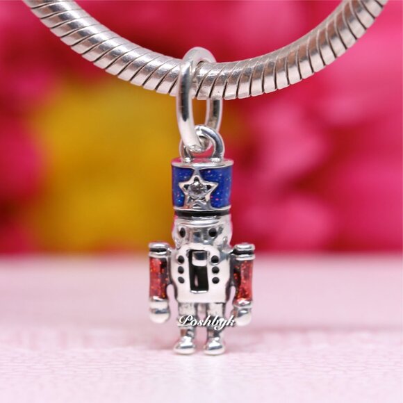 Pandora Sterling Silver Nutcracker Dangle Charm 793583C01 NEW 2024 - Picture 3 of 5